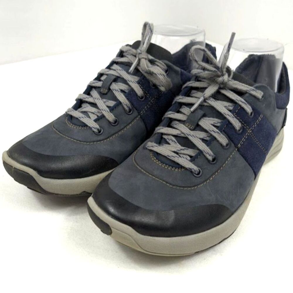 Women's CLARKS Andes Suede Wave Walk Sneakers Walking Shoe US Size 7.5 M